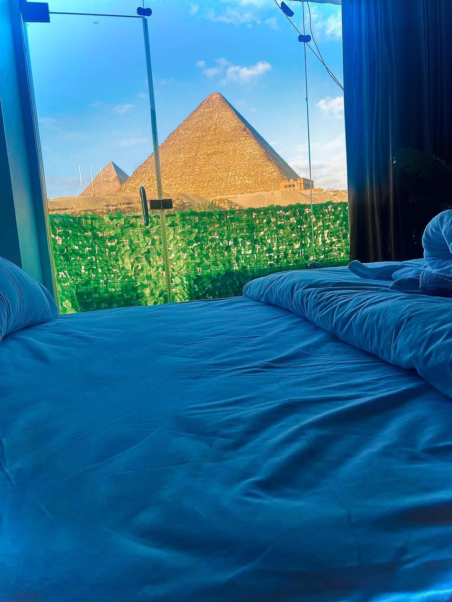 New Asia Pyramids View Kafret el-Gabal Buitenkant foto
